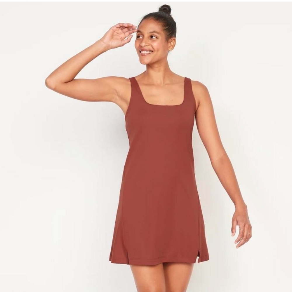 Old Navy Women's Mini Dress in Rust